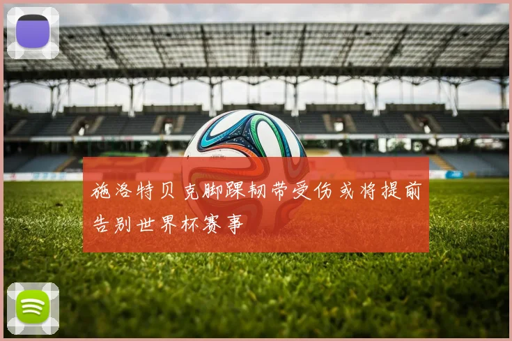 施洛特贝克脚踝韧带受伤或将提前告别世界杯赛事